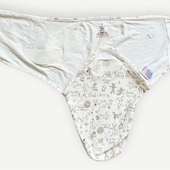 SwaddleMe Newborn Infant Baby Velcro Swaddle Sleep Sack. Small. 7-14 Pounds. - Picture 4 of 6